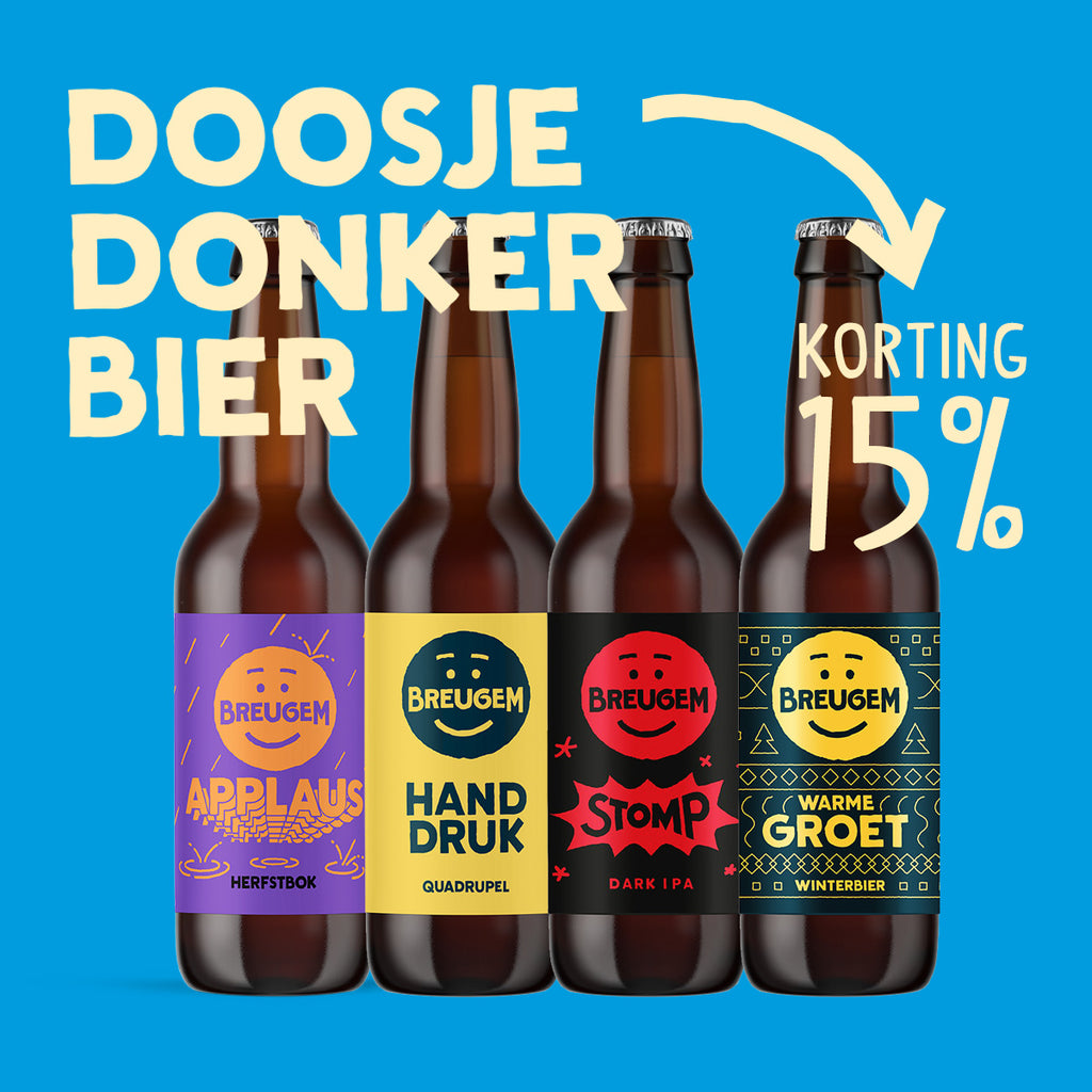 Doosje Donker Bier 15% Korting